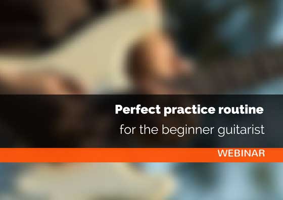 Perfect Practice Routine For The Beginner Guitarist Webinar Guitar Couch Lessons